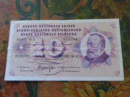 SUISSE  10  Francs  1973  (9899)  Billet