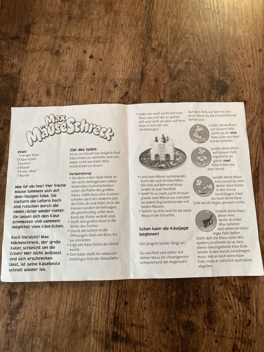 Ravensburger Giochi: Max Mäuseschreck Kinderspiel – Usato da Weissenburg venduto da nwacker 4