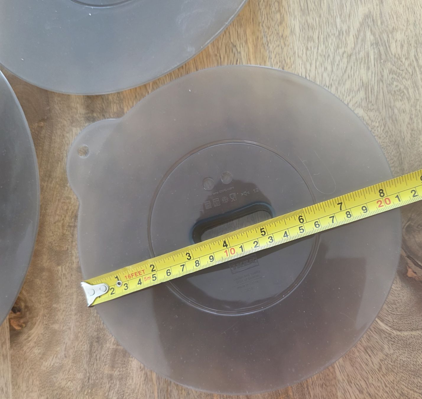 Ikea Contenitori & Simili: 3x Silikondeckel Ikea Rund Grau Neu  – Nuovo (secondo la descrizione) da Rheinsulz venduto da Gilea 5