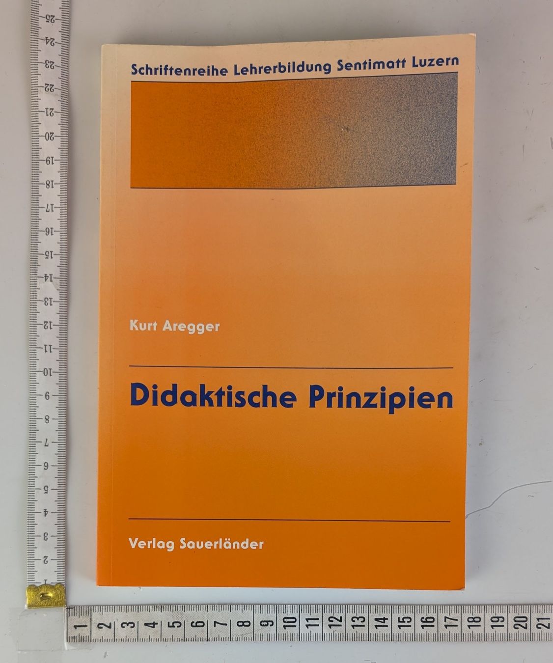 Libri: Didaktische Prinzipien - Kurt Aregger - Top – Usato da Zürich venduto da axolottchen