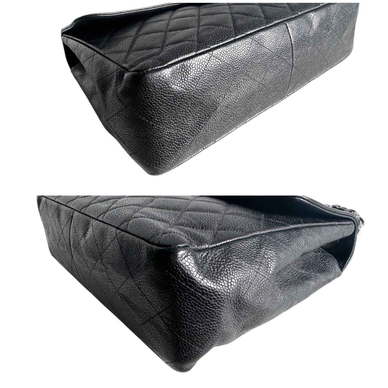 Chanel Taschen für Damen: CHANEL Caviar Jumbo Single Flap Bag Tasche – Gebraucht aus Kriens von hannaandkiko 8