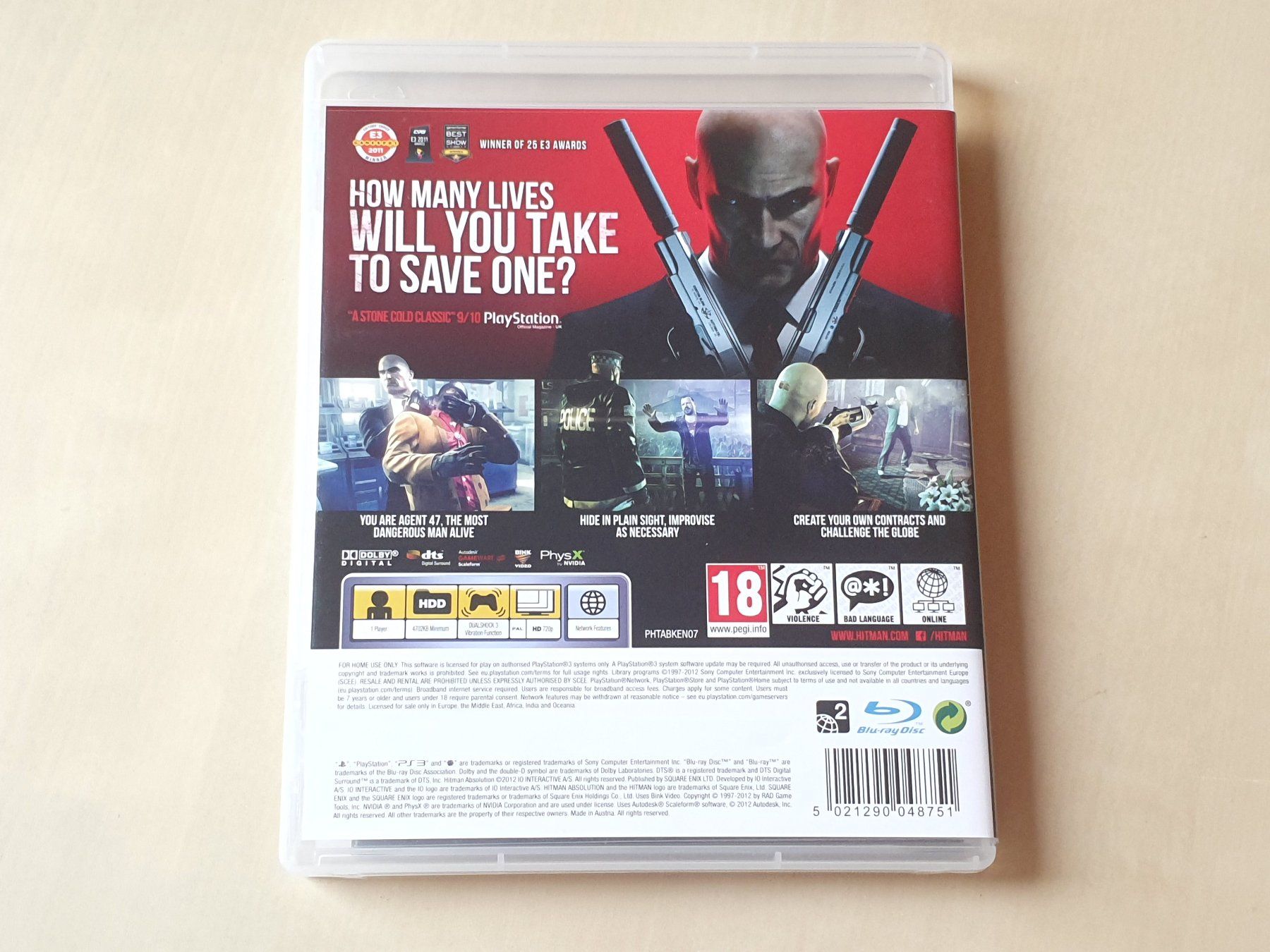 Sony Jeux: Hitman – D'occasion à Stansstad par collectorsshop 1
