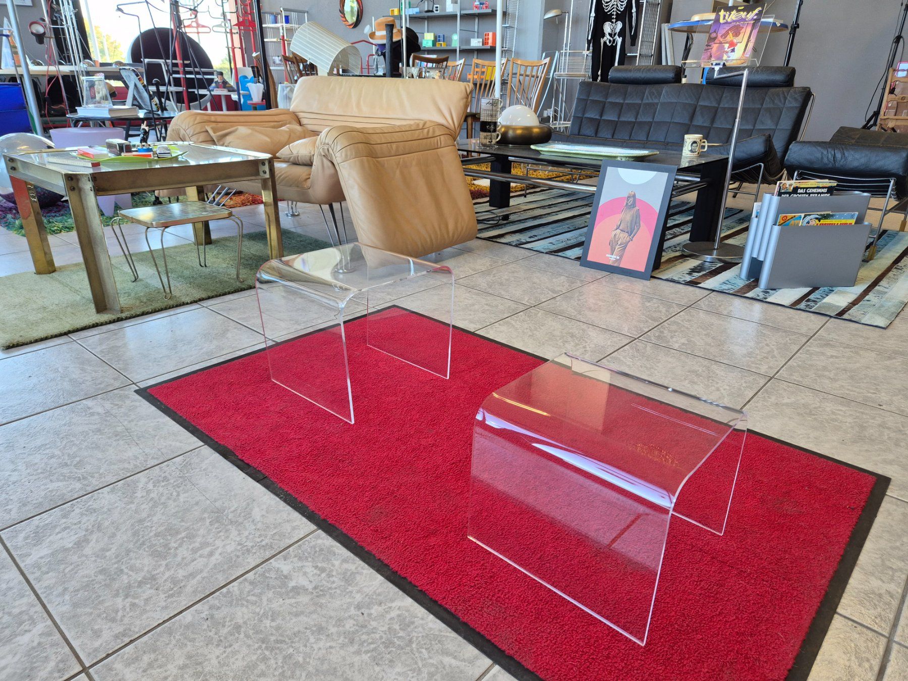 Tische: Set Acryl Beistelltisch Coffee-Table Plexiglas – Gebraucht aus Nottwil von Wondewa-Shop 8