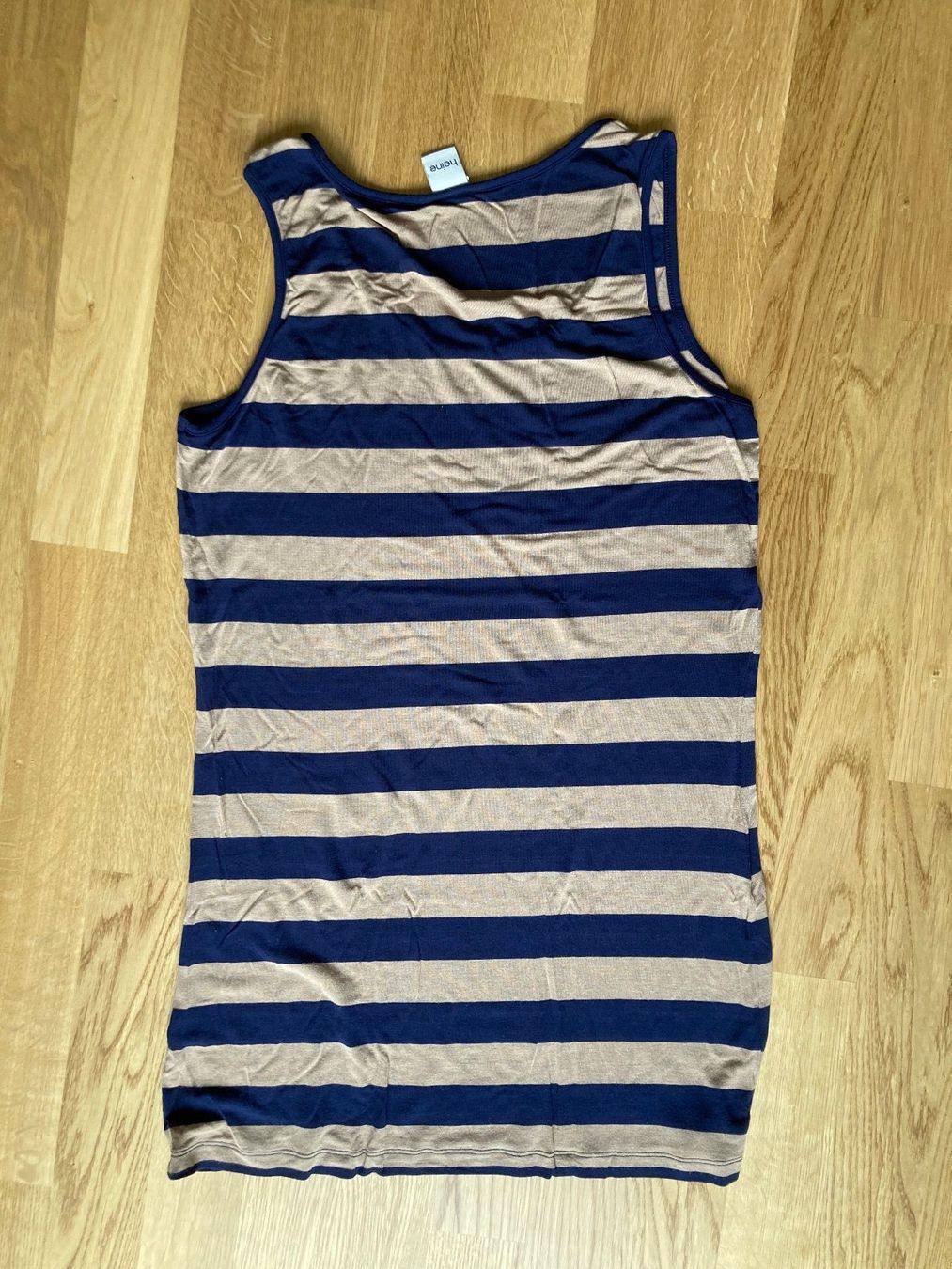 Heine Top: Beige-blau gestreiftes Top * Gr. 40 – Usato da Basel venduto da AufeinenBlick 2