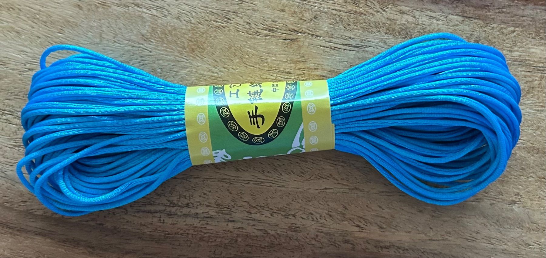 Kordeln & Faden: Faden / Garn für Perlen, Makramee etc, 2mm, blau – Neu und originalverpackt aus Geneve von vane267