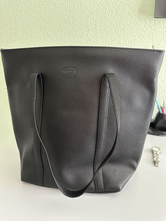 Shopper schwarz Rossis Kunstleder guter Zustand