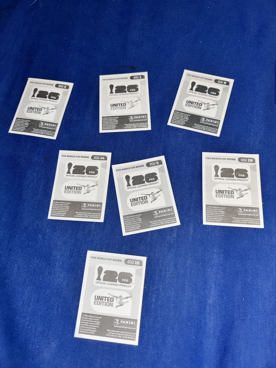 Panini Carte collezionabili: Ecuador 7x panini – Nuovo (secondo la descrizione) da Olten venduto da Melxnie_46 1