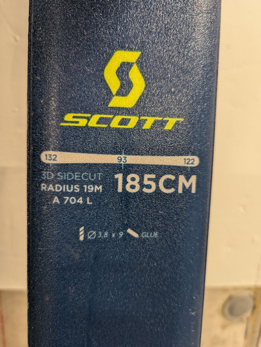 Scott Sci: Scott The Ski in 185cm mit Tourenbindung – Usato da Maienfeld venduto da nrgruber 4
