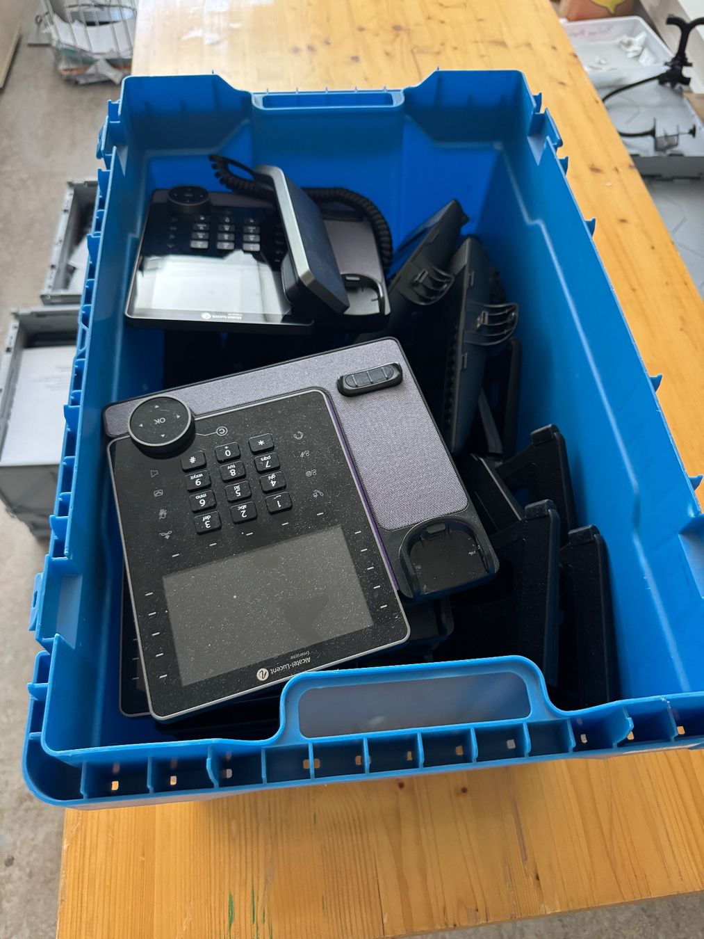 Alcatel Telefone: Alcatel-Lucent M8 DeskPhone mit EM200 Expansion Modul ! – Gebraucht aus Gossau ZH von Supp_Goss_ICT 6