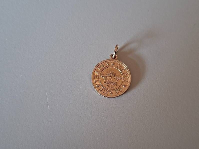 DoDo Ciondoli: DODO ciondolo monetina oro rosa 9kt – Usato da Bedano venduto da Lauraniki2422