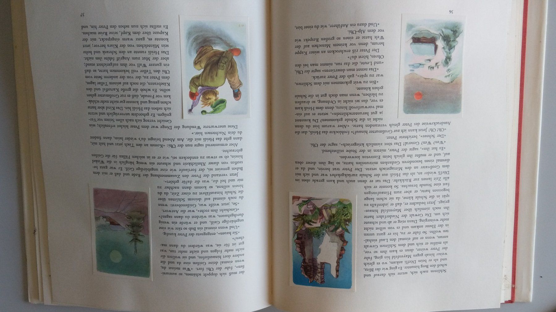Libri: Heidi II antikes Buch 1946 – Usato da Baden venduto da vongillus 3