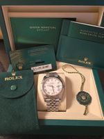 Full Set 2026 Rolex Datejust 41 white Roman jubilee 126334