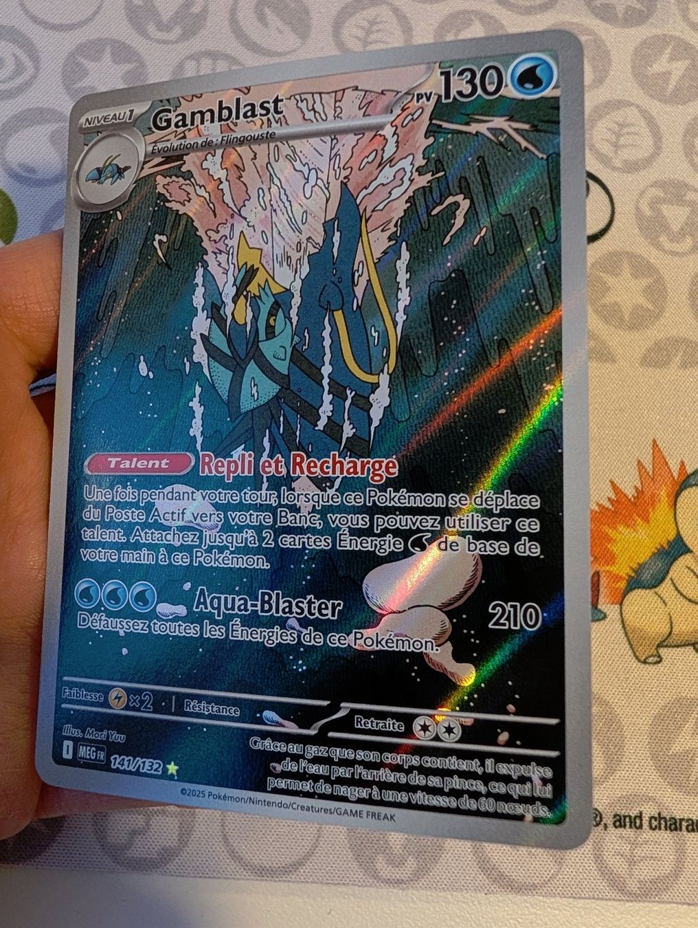 Pokémon Carte collezionabili: Carte Pokémon FR Gamblast Méga-Évolution MEG – Nuovo (secondo la descrizione) da Thônex venduto da Janadel 2
