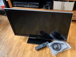 TV Ferhsehehr Flachbildschirm TV-Gerät Flatscreen Panasonic