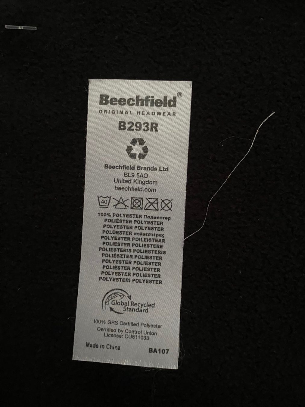 Foulard & Sciarpe: Schal schwarz  Beechfield – Nuovo e nell'imballaggio originale da Allenwinden venduto da Obalu 1