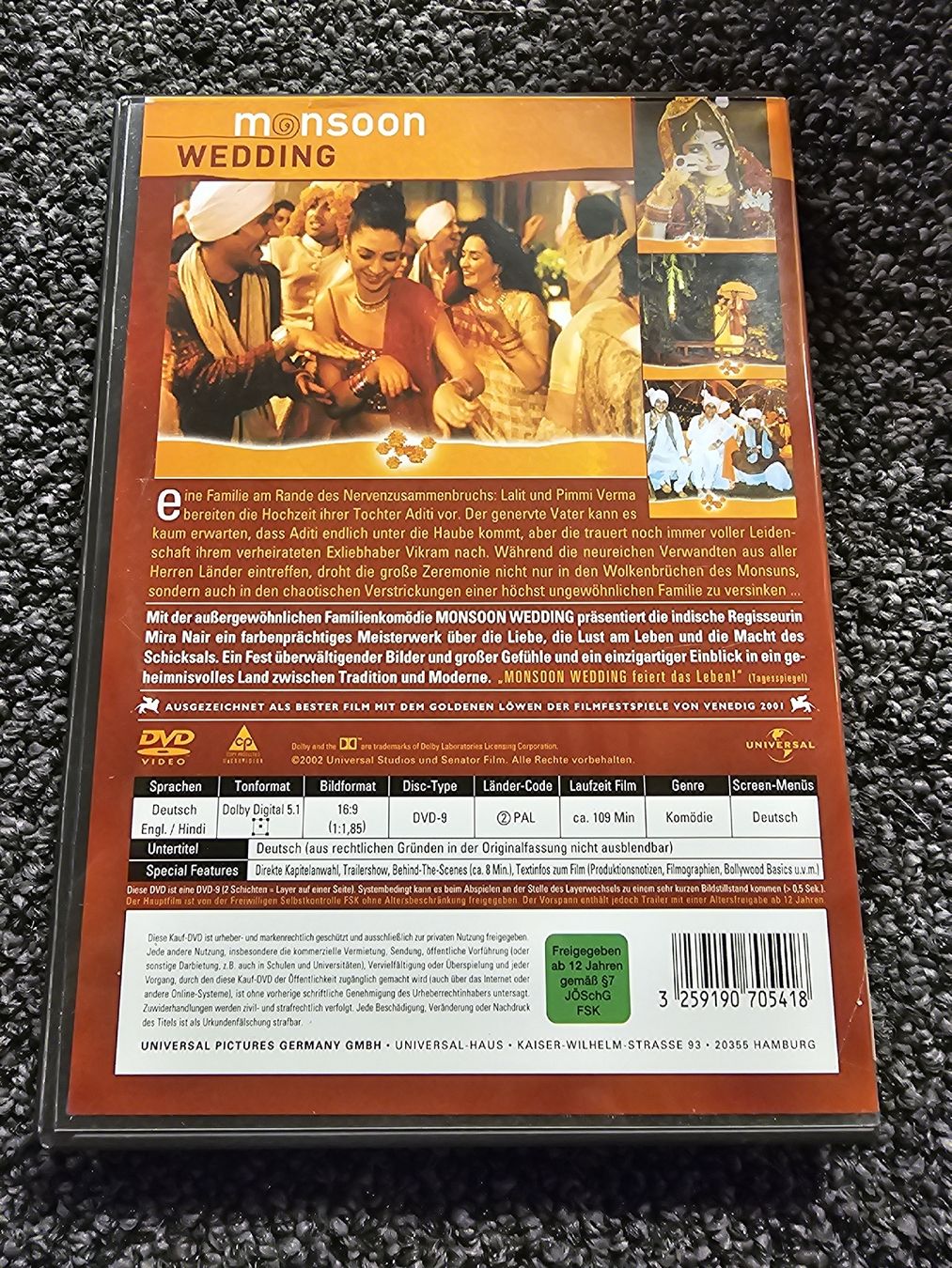 Tutti i DVDs: DVD Monsoon Wedding (18897) – Usato da Ruswil venduto da jan_bxl5 1