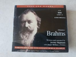Johannes Brahms - Life And Works / 4 CD Set Fabrikneu