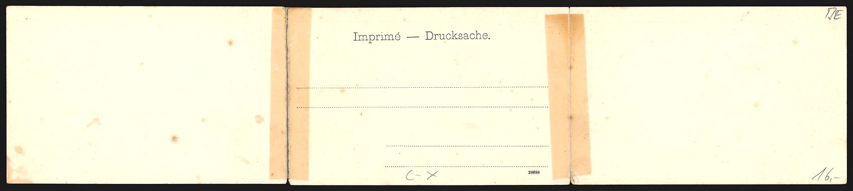 Cartoline postali: Klapp-AK St. Imier, Panoramaansicht des  – Usato da Berlin venduto da bartko-reher 1