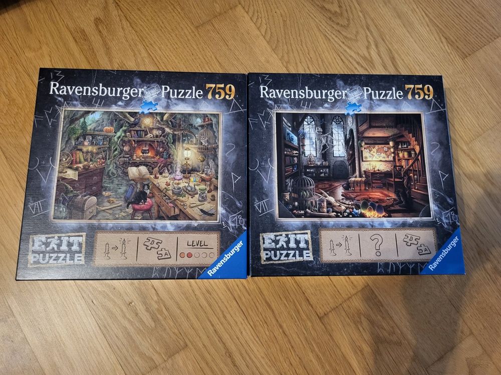 Ravensburger Exit Puzzle 2x 759 Teile neuwertig | Kaufen auf Ricardo