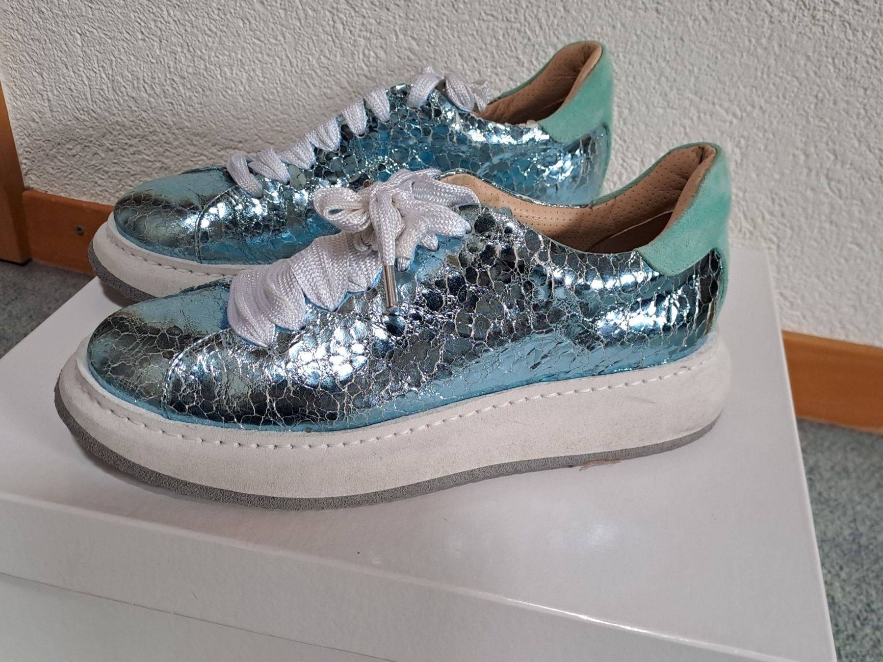 Scarpe da donna: Damen Slipper, Gr. 39, NP 279.-- – Usato da Frauenfeld venduto da Andadaa