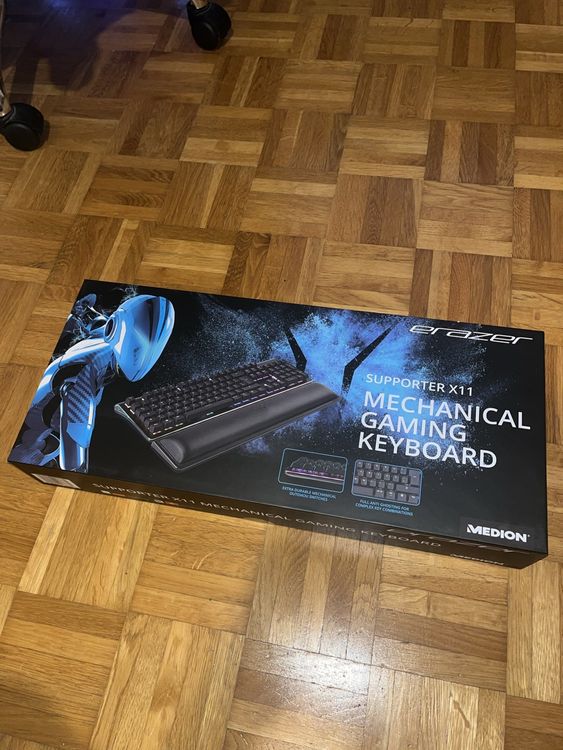 Medion ERAZER Supporter X11 Mechanische Gaming Tastatur (Neu und