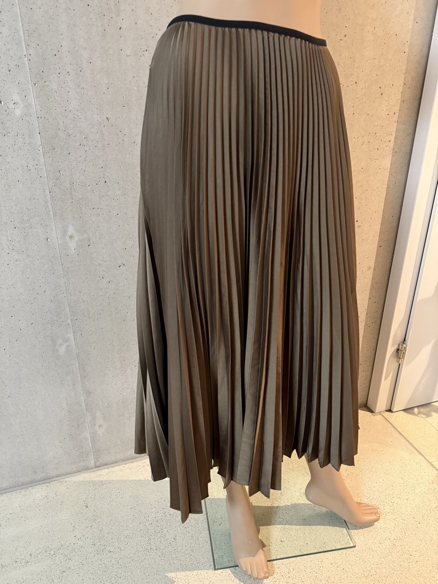 Mango Gonne: Mango Plissee-Rock Midirock Maxirock Khaki, Gr M – Nuovo (secondo la descrizione) da Rotkreuz venduto da beltraum 2