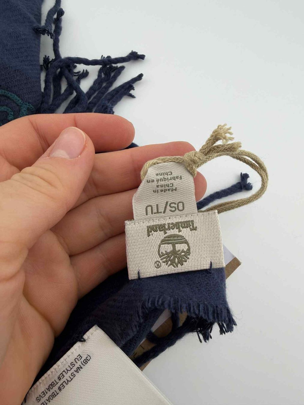 Timberland Foulard & Sciarpe: Timberland Schal Marineblau neue ✅ – Nuovo e nell'imballaggio originale da Riehen venduto da edu_92w7 1