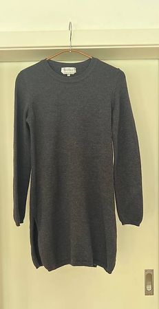 MAX MARA Schurwoll-Longpullover wie Gr. 34/36