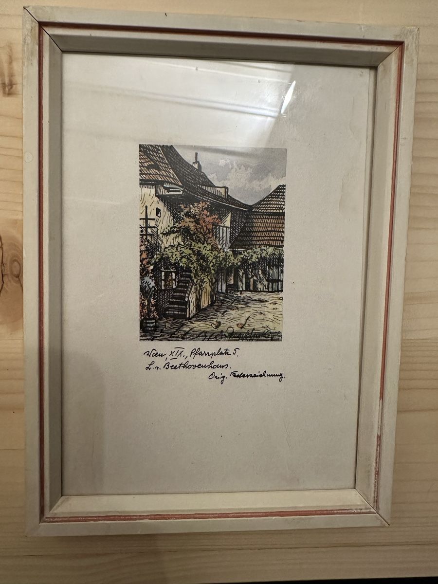 Foto & Immagini: Gerahmte Radierung, Häuser Architektur, Winterdeko. – Usato da Seuzach venduto da kaufes8 4
