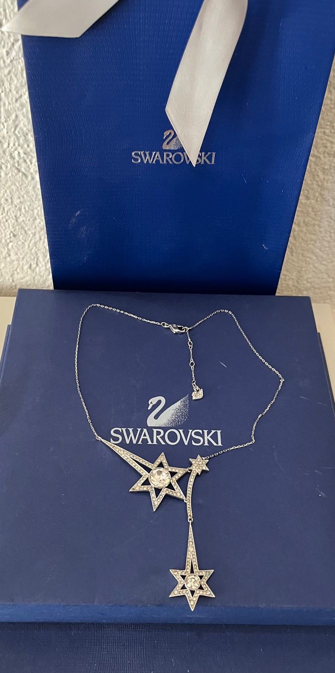 Swarovski Ketten: Swarovski Statement Kette neu und original, Box – Neu (gemäss Beschreibung) aus Kirchleerau von Piroska05 5