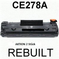 AKTION 2x Toner CE278A zu HP M1536/P1566/P1606/P1607/P1608