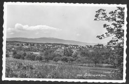 La Sarraz et le Jura Bahnstempel La Sarraz C.F.F. 16.10.1953