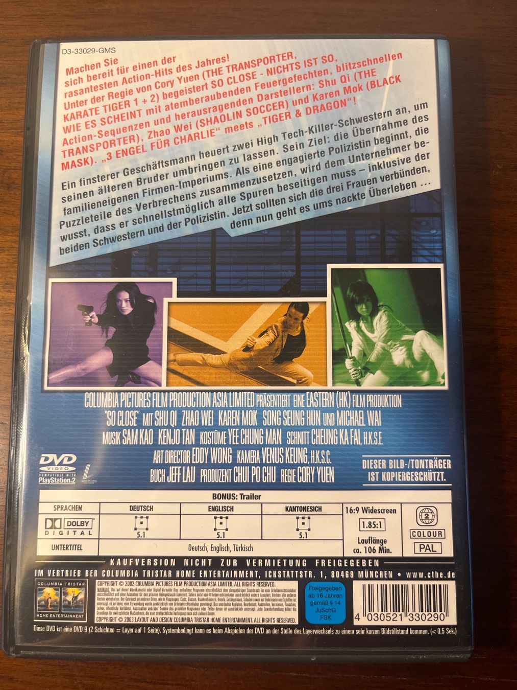 Tutti i DVDs: DVD - So Close, Nichts ist so, wie es scheint – Usato da Luzern venduto da Jiggy_8898 1