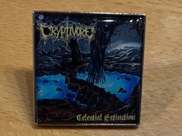 Cryptivore Pin Anstecker Punk Metal Rock Band