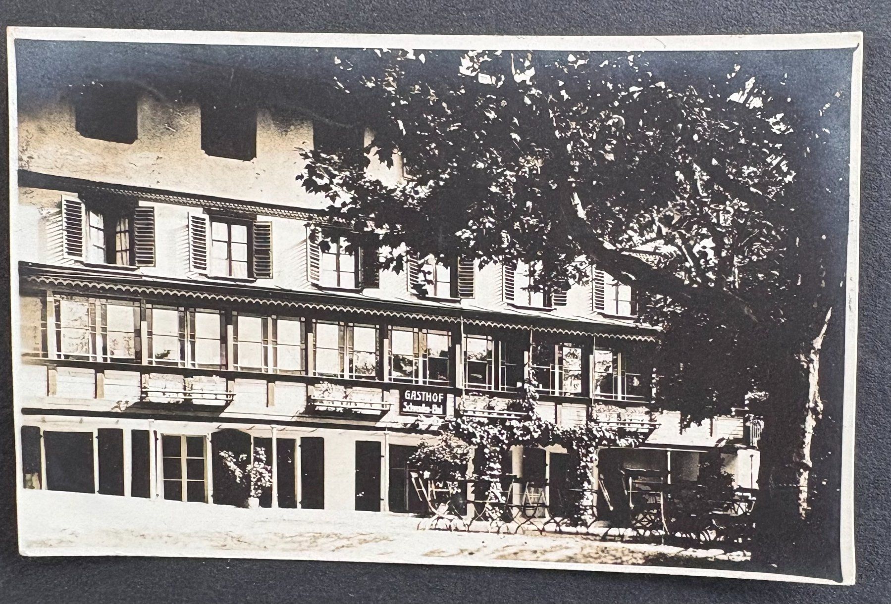 Cartoline postali: ANSICHTSKARTE GASTHOF & PENSION SCHWENDIENBAD – Usato da Ostermundigen venduto da crazy-horse-1840