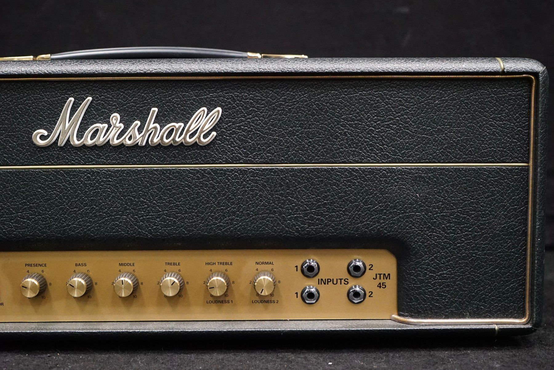 Marshall Amplificatori: Marshall 2245 JTM45 Head 30W mit Hülle – Usato da Ortschwaben venduto da Musictrade 3