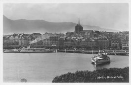 Genève (GE) – Rade et Ville Battello Schiff Boot