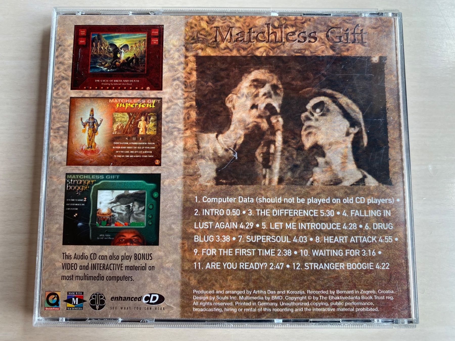 CDs: Matchless Gift - Satisfaction Guaranteed – Gebraucht aus Oberried Brienz von Chyara 1