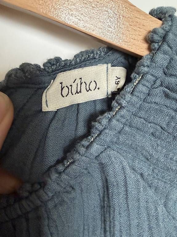 Camicette, T-shirt & Top: Buho 6y Musselin Bluse – Nuovo (secondo la descrizione) da Sins venduto da bit_rg7j 1
