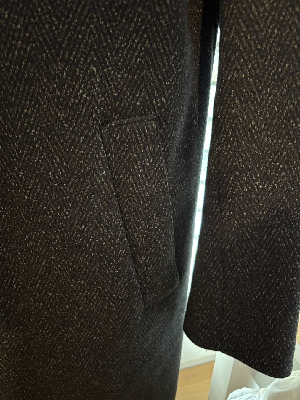 Zara Cappotti: Manteau Semi Long Zara à chevrons – Usato da Horgen venduto da tho_fg97 2