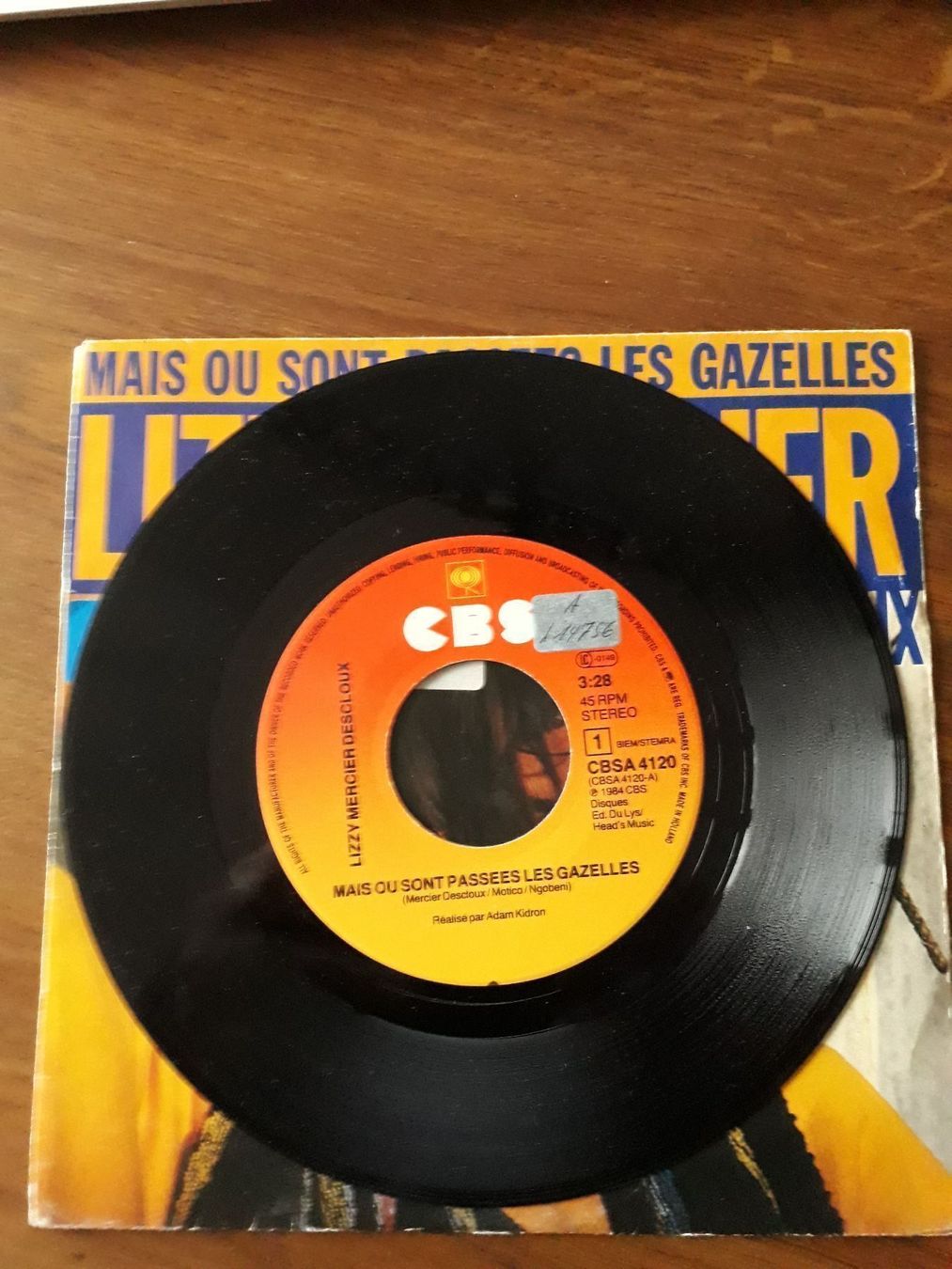 Schallplatten: Lizzy Mercier Descloux – Gebraucht aus Böbikon von  1