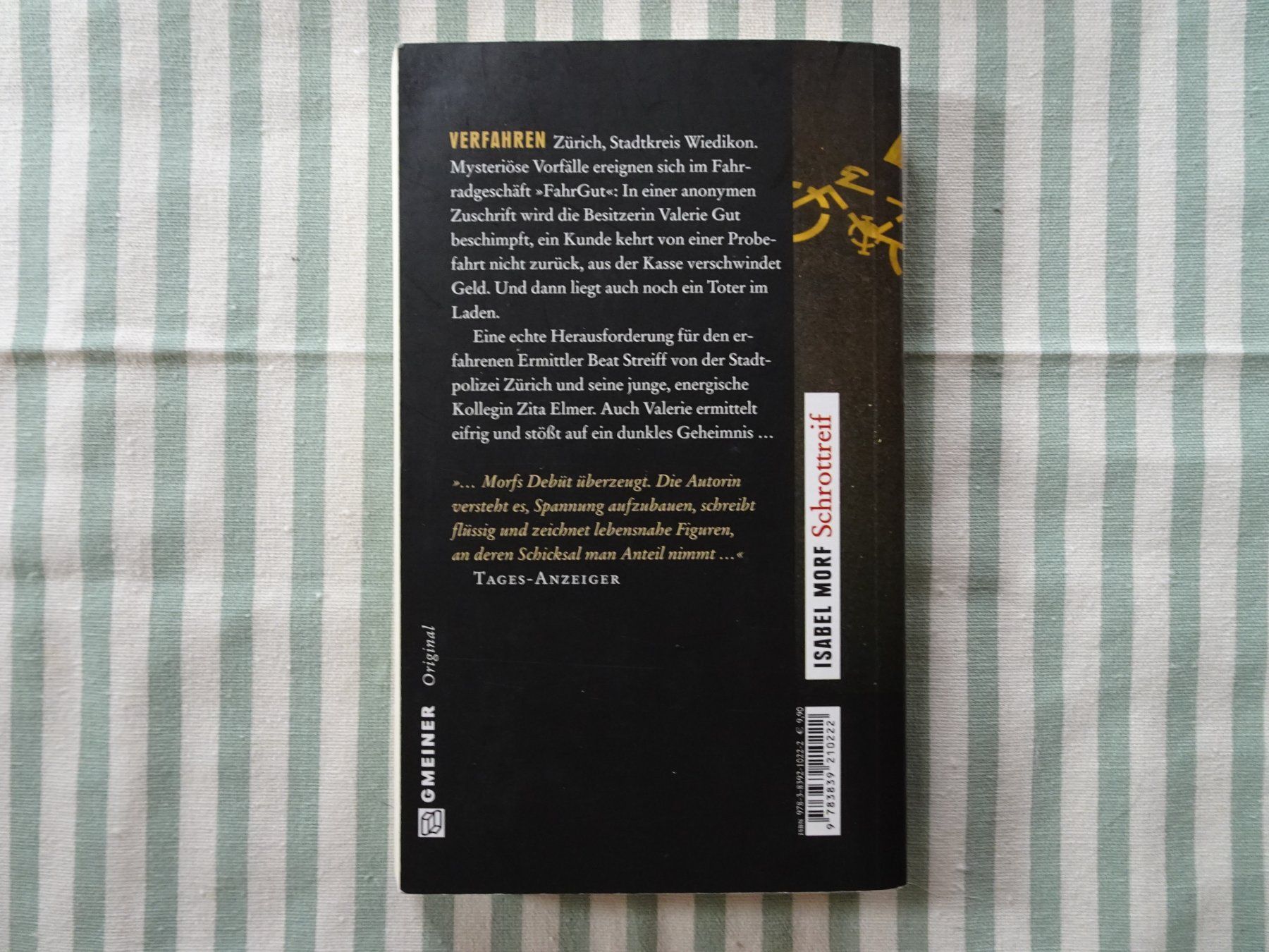 Livres: Isabel Morf - Schrottreif - Ein Zürich Krimi - B147 – D'occasion à Küssnacht am Rigi par Bookslove-Divers 1