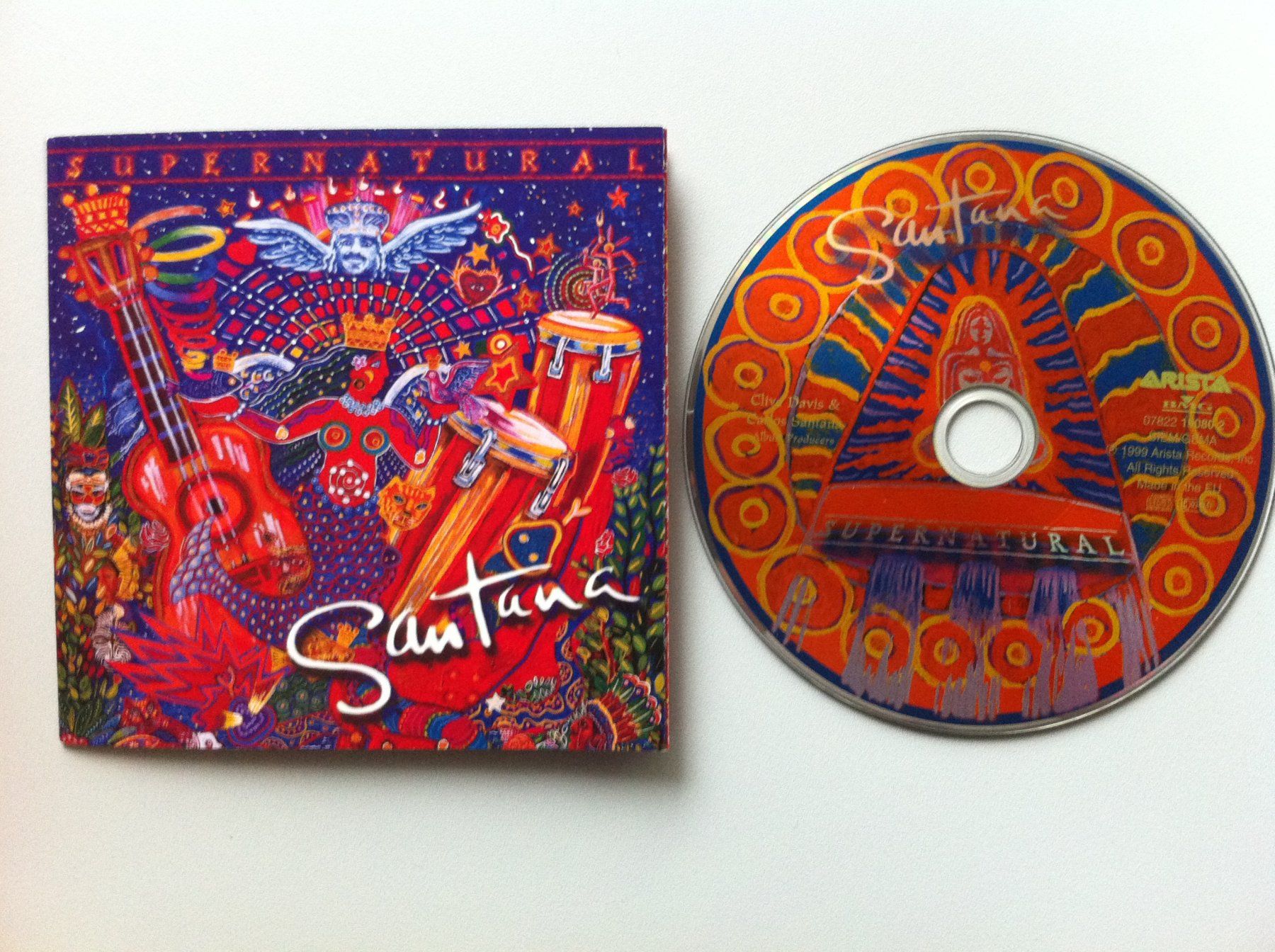 CD: CD Santana "supernational" 1999 – Usato da Brunnen venduto da Artemis53