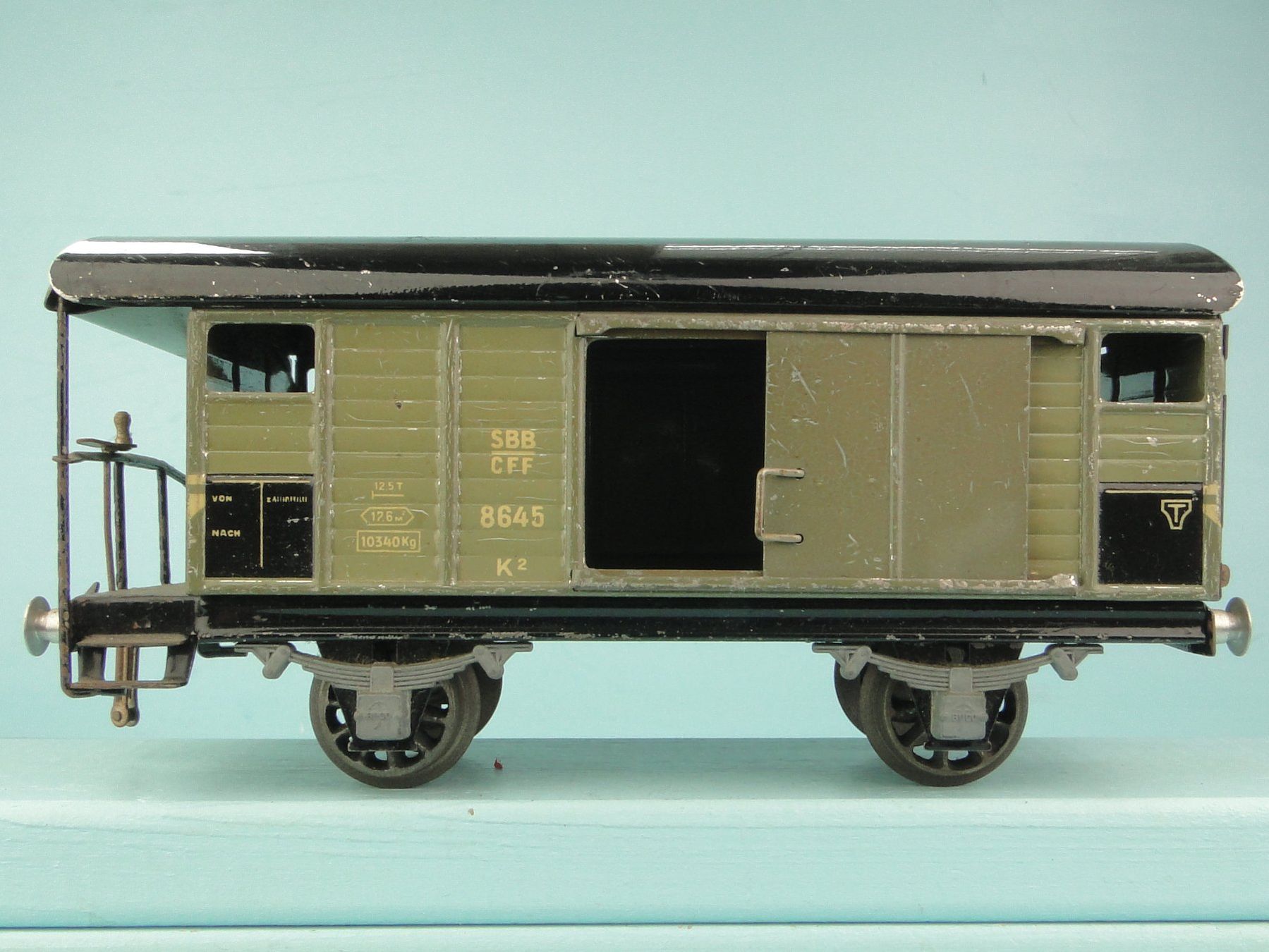 Buco Modelleisenbahnen: Buco Spur 0 SBB Güterwagen – Gebraucht aus Bülach von cann11 1