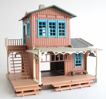 Playmobil Colorado Telegraph Gebäude Spur G