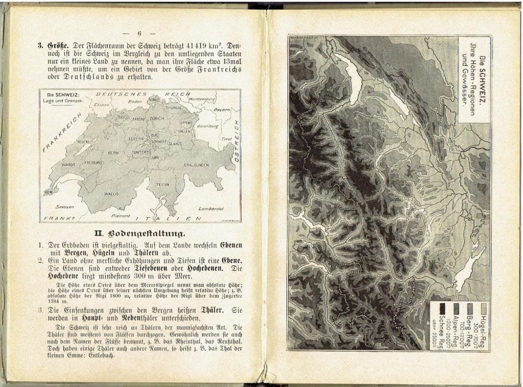 Libri: Schweizer Geographie, 1898 – Usato da Flims - Dorf venduto da Stagediver 5