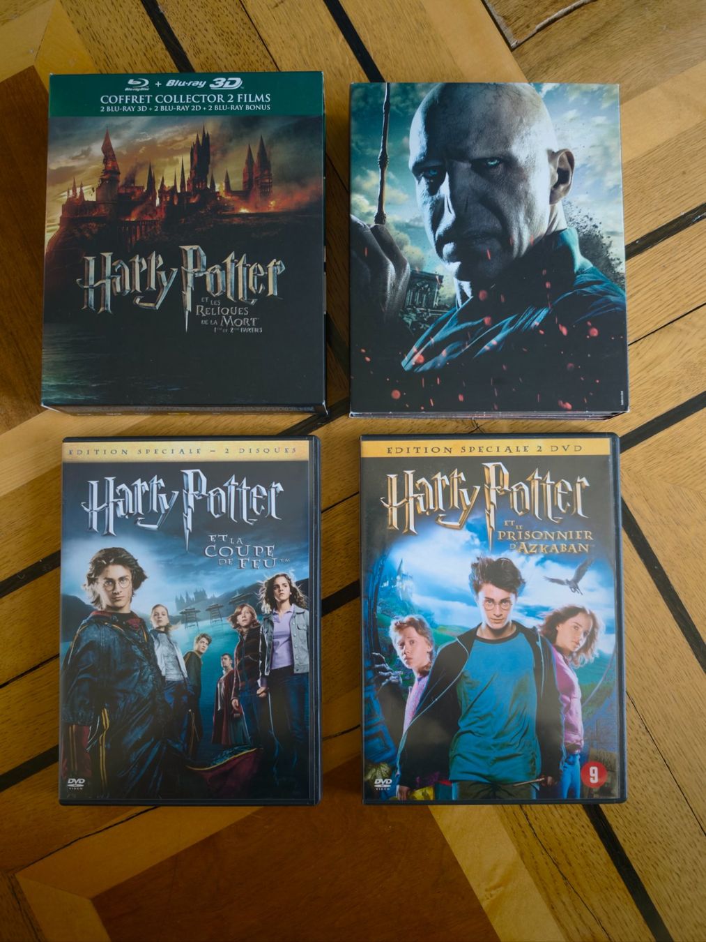 Tutti i DVDs: Pack Harry Potter 3/4/7 DVD + Blu-Ray EDITION SPECIALE Bonus – Usato da La Chaux-de-Fonds venduto da glad0s