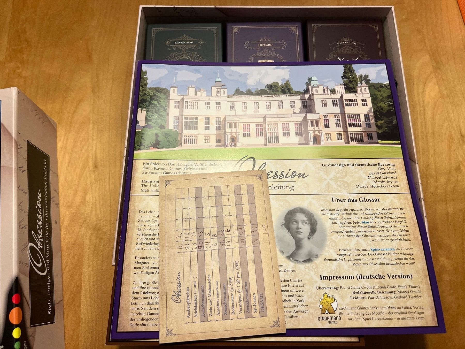 Giochi: Obsession Deutsche ausgäbe – Nuovo (secondo la descrizione) da Bern venduto da feder17 2