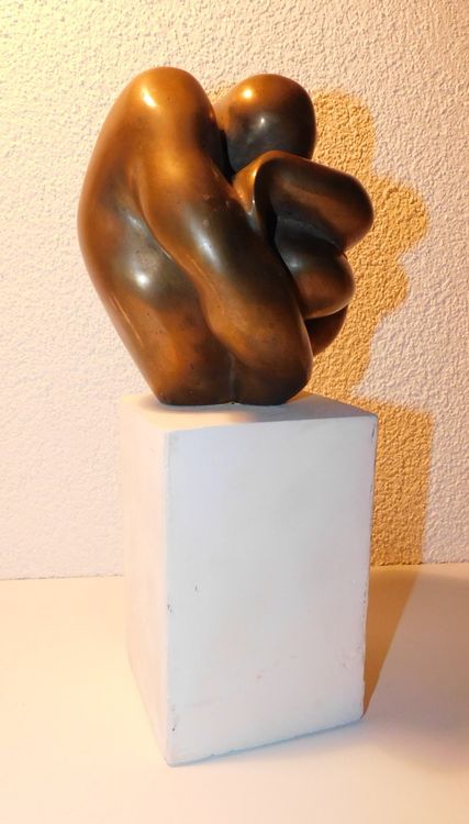 Kunst Skulptur Bronze signiert Cat Stocker Bronze Figur Kaufen auf