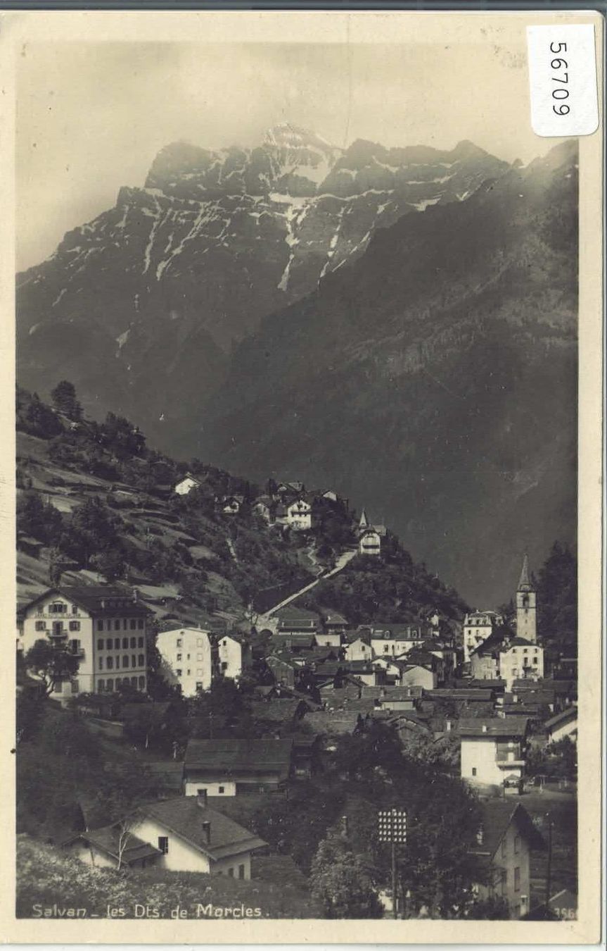 Cartes postales: Salvan et la Dent de Morcles – D'occasion à Ettingen par Kartenplanet